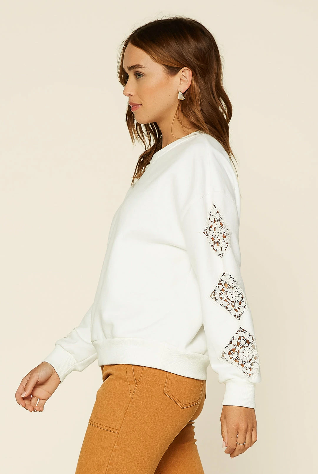 SKIES ARE BLUE Clothing Samantha Crochet Knit Top 6 SKIES ARE BLUE Clothing Samantha Crochet Knit Top