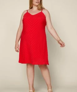 SKIES ARE BLUE Plus Size - Rylen Stripe Mini Dress