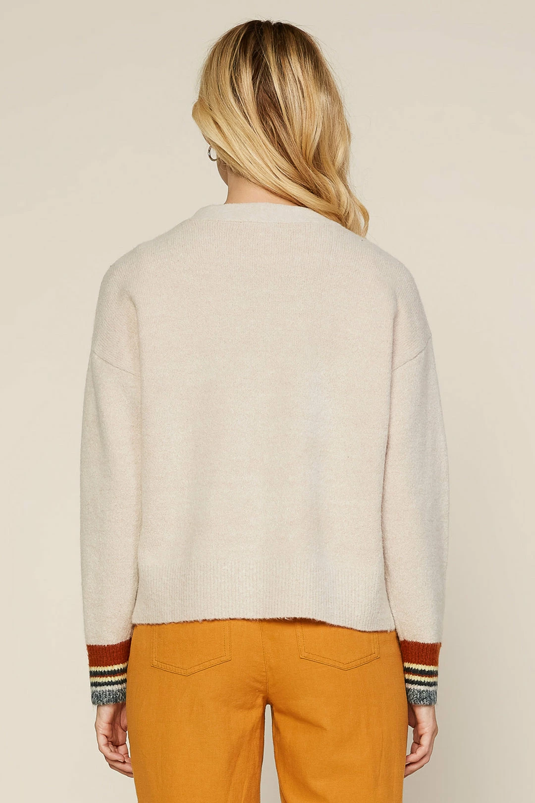 SKIES ARE BLUE Lena Multi Stripe Cardigan 6 SKIES ARE BLUE Lena Multi Stripe Cardigan