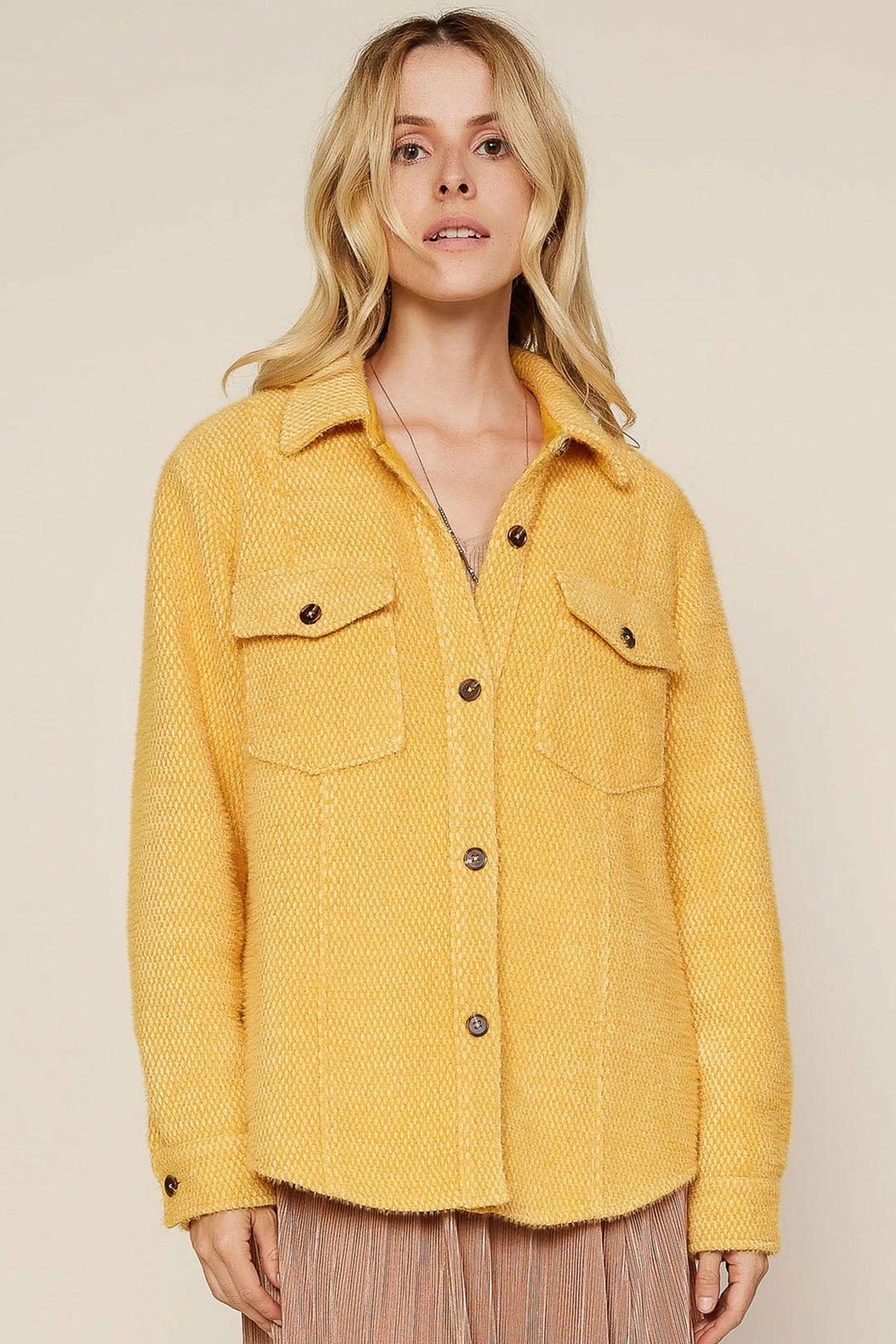 SKIES ARE BLUE Myra Button Down Shacket Clothing 5 SKIES ARE BLUE Myra Button Down Shacket Clothing