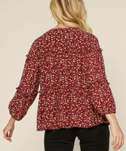 SKIES ARE BLUE Clothing Ditsy Floral Blouse 9 SKIES ARE BLUE Clothing Ditsy Floral Blouse