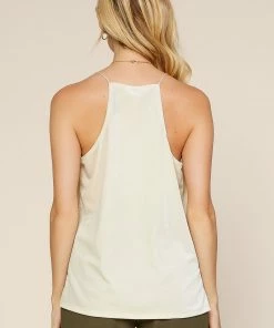 SKIES ARE BLUE Bri Velvet Cami Clothing