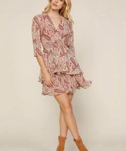 SKIES ARE BLUE Madison Paisley Mini Dress 11 SKIES ARE BLUE Madison Paisley Mini Dress