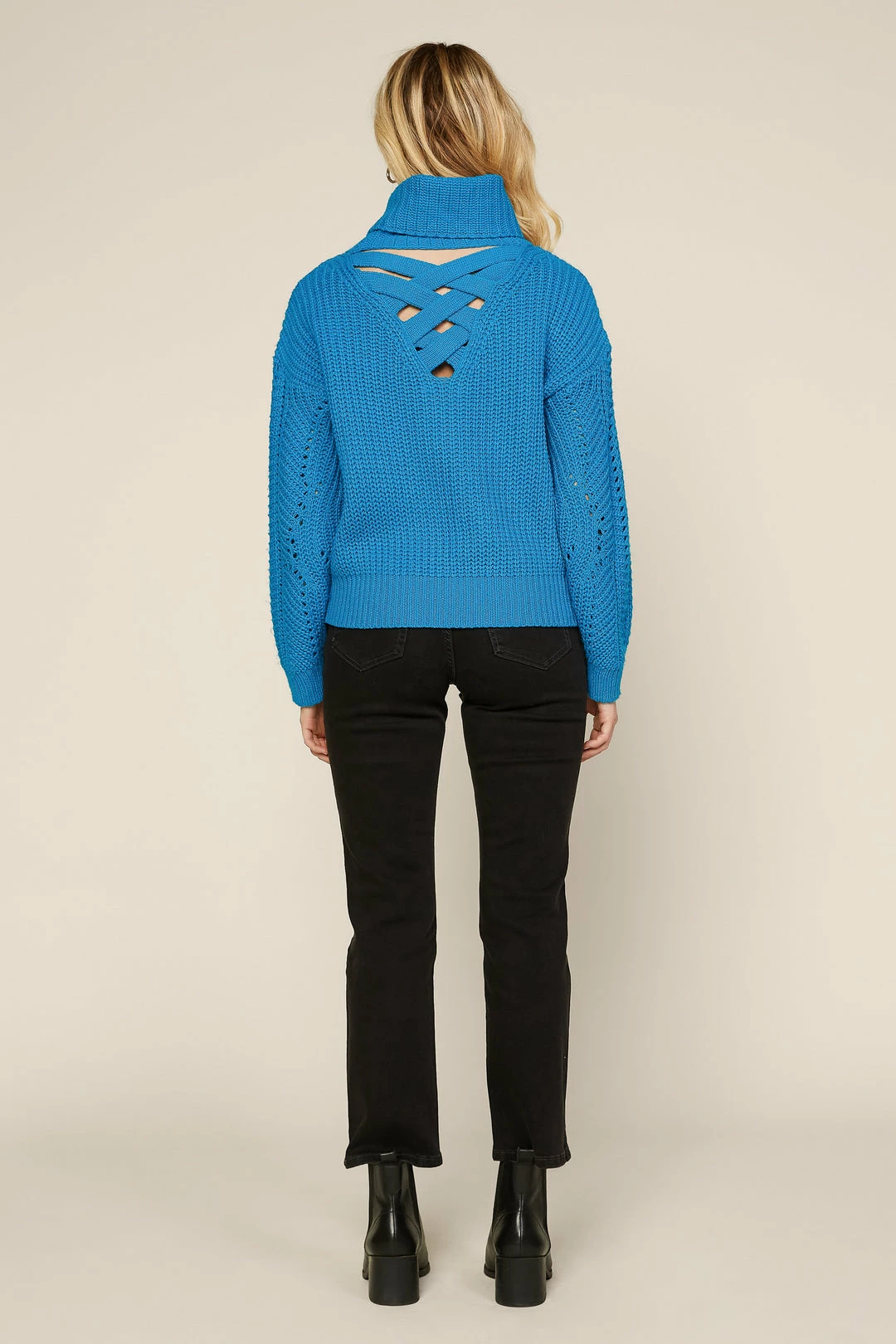 SKIES ARE BLUE Cozy Knit Turtleneck Sweater 8 SKIES ARE BLUE Cozy Knit Turtleneck Sweater