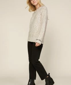 SKIES ARE BLUE Marled Knit Sweater Clothing 9 SKIES ARE BLUE Marled Knit Sweater Clothing