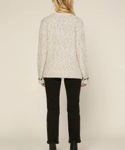 SKIES ARE BLUE Marled Knit Sweater Clothing 11 SKIES ARE BLUE Marled Knit Sweater Clothing