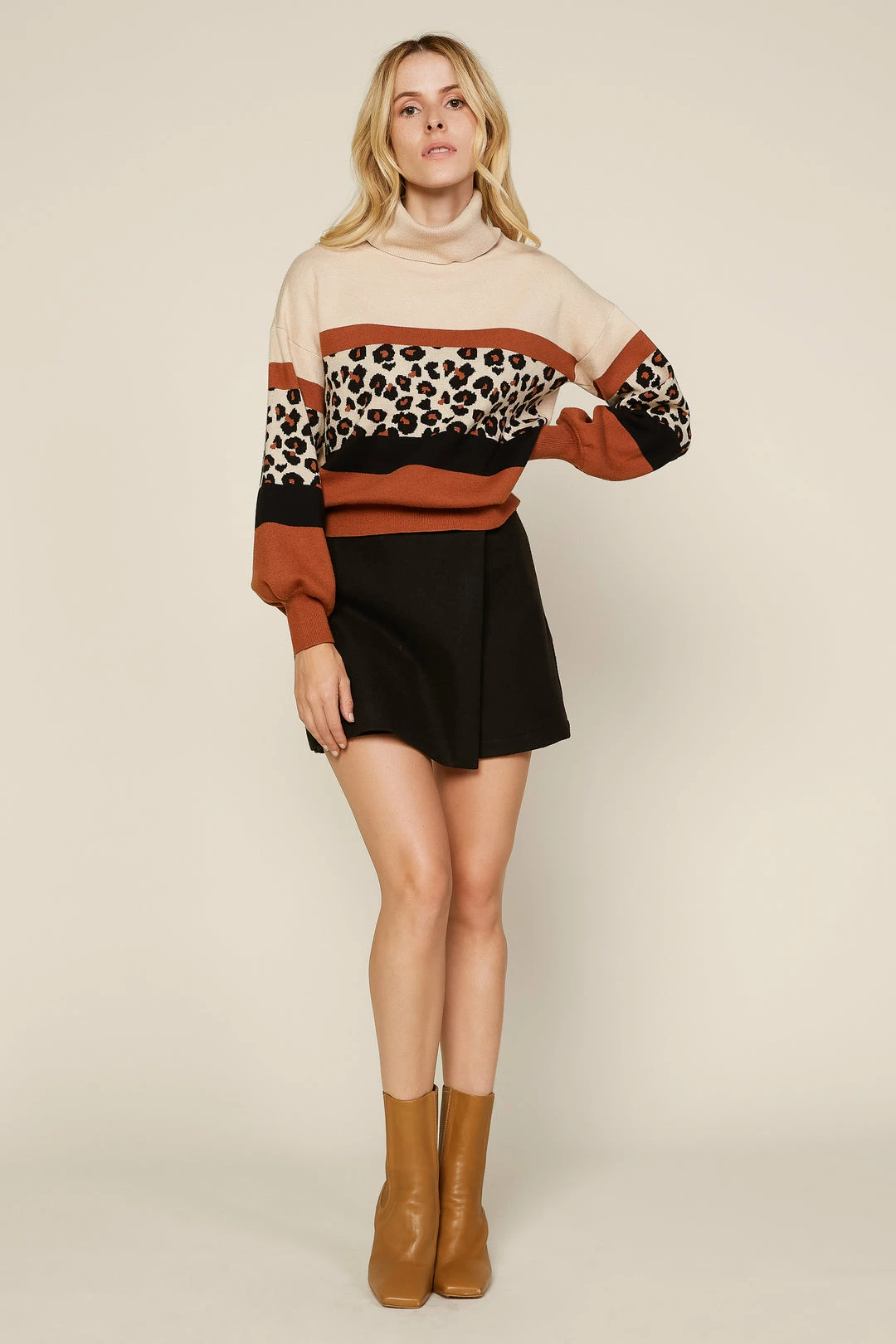 SKIES ARE BLUE Front Wrap Skort Clothing 3 SKIES ARE BLUE Front Wrap Skort Clothing