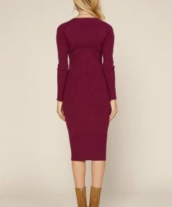 SKIES ARE BLUE Button Down Knit Dress 8 SKIES ARE BLUE Button Down Knit Dress