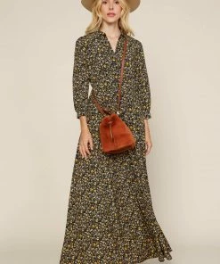 SKIES ARE BLUE Angelina Floral Maxi Dress