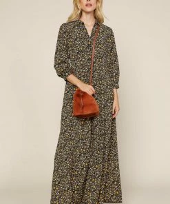 SKIES ARE BLUE Angelina Floral Maxi Dress