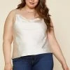 SKIES ARE BLUE Plus Size - Cowl Neck Cami Clothing 1 SKIES ARE BLUE Plus Size - Cowl Neck Cami Clothing
