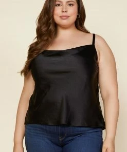 SKIES ARE BLUE Plus Size - Cowl Neck Cami Clothing