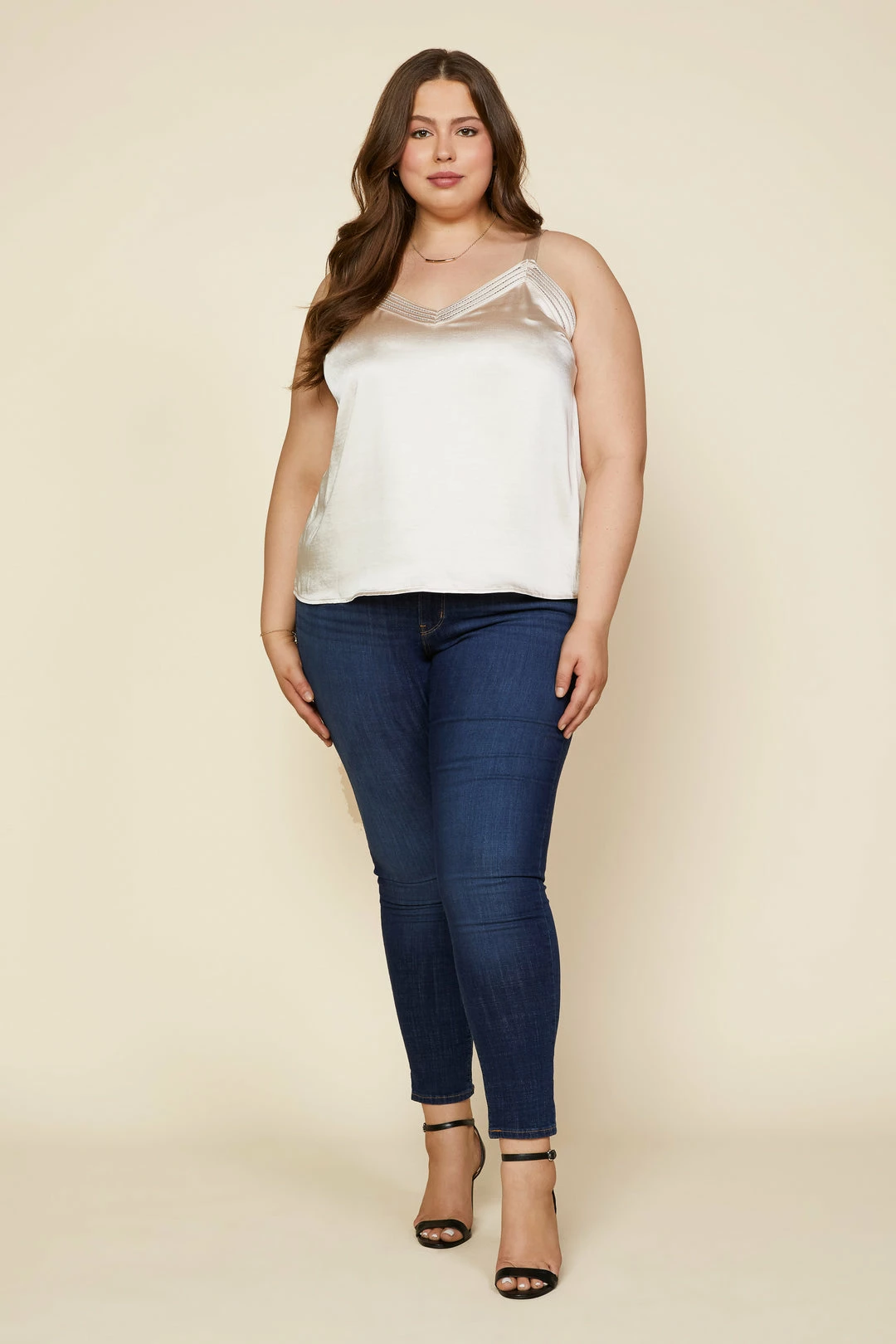 SKIES ARE BLUE Clothing Plus Size - Naomi Strappy Cami 6 SKIES ARE BLUE Clothing Plus Size - Naomi Strappy Cami