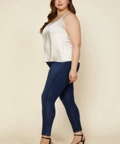 SKIES ARE BLUE Clothing Plus Size - Naomi Strappy Cami