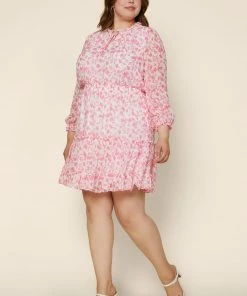 SKIES ARE BLUE New In Plus Size Plus Size - Sweet Floral Mini Dress 8 SKIES ARE BLUE New In Plus Size Plus Size - Sweet Floral Mini Dress