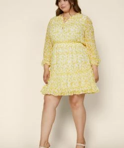 SKIES ARE BLUE Plus Size - Sweet Floral Mini Dress New In Plus Size 10 SKIES ARE BLUE Plus Size - Sweet Floral Mini Dress New In Plus Size