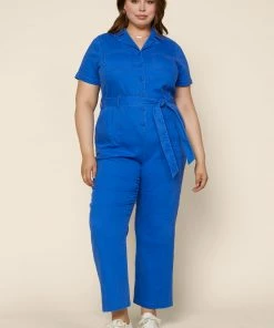 SKIES ARE BLUE Plus Size - Kendall Utility Jumpsuit New In Plus Size 7 SKIES ARE BLUE Plus Size - Kendall Utility Jumpsuit New In Plus Size