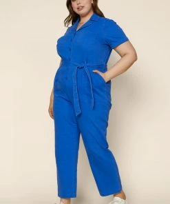 SKIES ARE BLUE Plus Size - Kendall Utility Jumpsuit New In Plus Size 6 SKIES ARE BLUE Plus Size - Kendall Utility Jumpsuit New In Plus Size