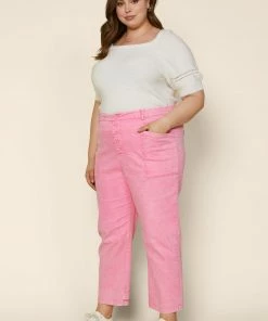SKIES ARE BLUE Plus Size - Denim Utility Pants 9 SKIES ARE BLUE Plus Size - Denim Utility Pants