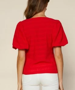 SKIES ARE BLUE Square Neck Top Clothing