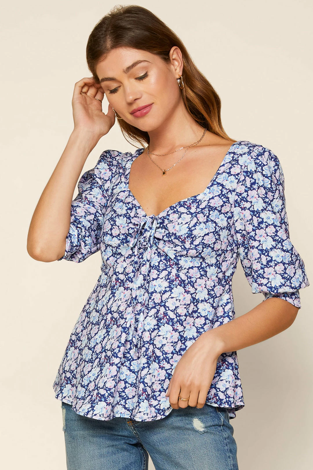 SKIES ARE BLUE Jordyn Floral Top 3 SKIES ARE BLUE Jordyn Floral Top