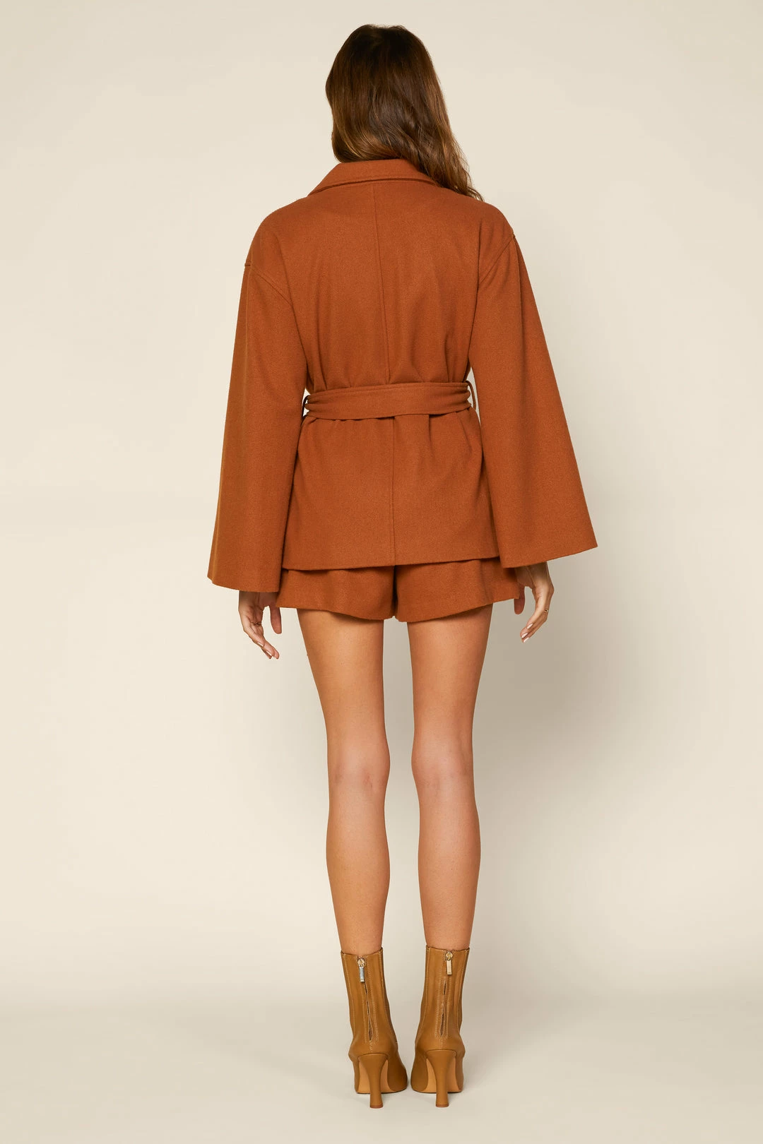 SKIES ARE BLUE Kenzie Belted Cape Coat 8 SKIES ARE BLUE Kenzie Belted Cape Coat