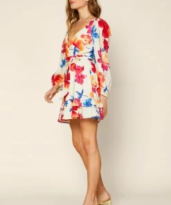 SKIES ARE BLUE Floral Sweetheart Mini Dress 9 SKIES ARE BLUE Floral Sweetheart Mini Dress