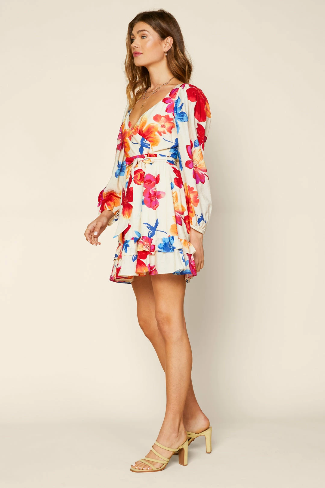 SKIES ARE BLUE Floral Sweetheart Mini Dress 5 SKIES ARE BLUE Floral Sweetheart Mini Dress