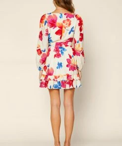 SKIES ARE BLUE Floral Sweetheart Mini Dress 11 SKIES ARE BLUE Floral Sweetheart Mini Dress