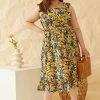 SKIES ARE BLUE Plus Size - Alyssa Floral Back Tie Dress 2 SKIES ARE BLUE Plus Size - Alyssa Floral Back Tie Dress