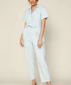 SKIES ARE BLUE Kendall Utility Jumpsuit Jumpsuits