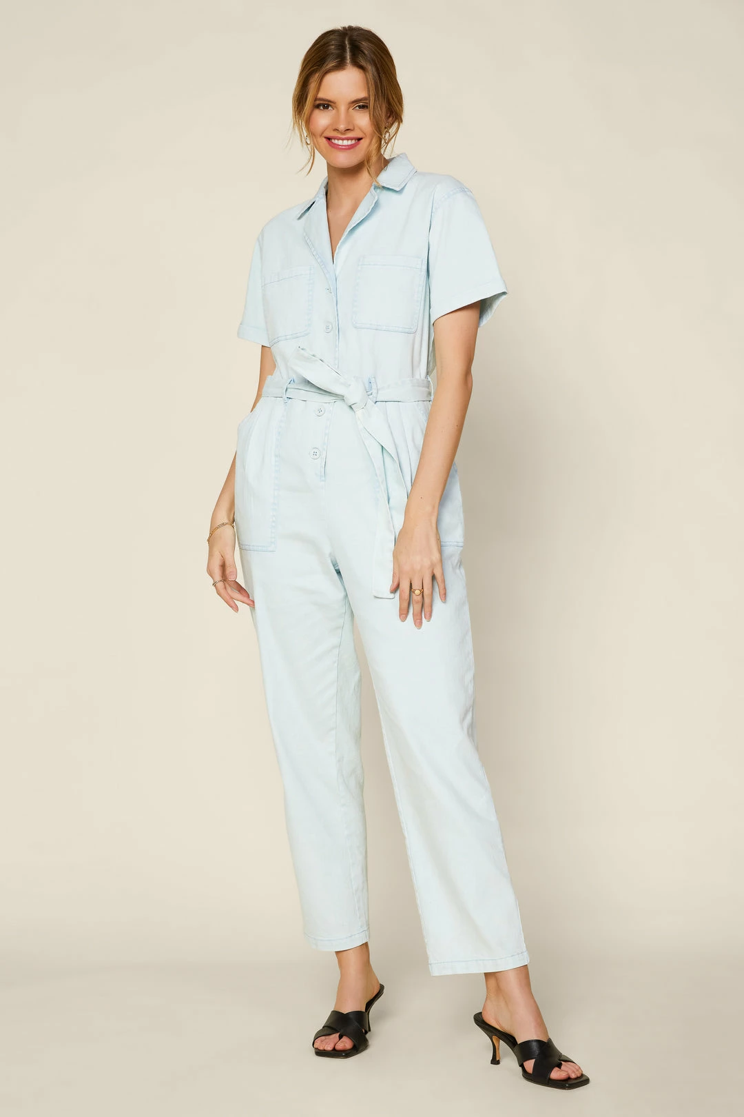 SKIES ARE BLUE Kendall Utility Jumpsuit Jumpsuits 4 SKIES ARE BLUE Kendall Utility Jumpsuit Jumpsuits