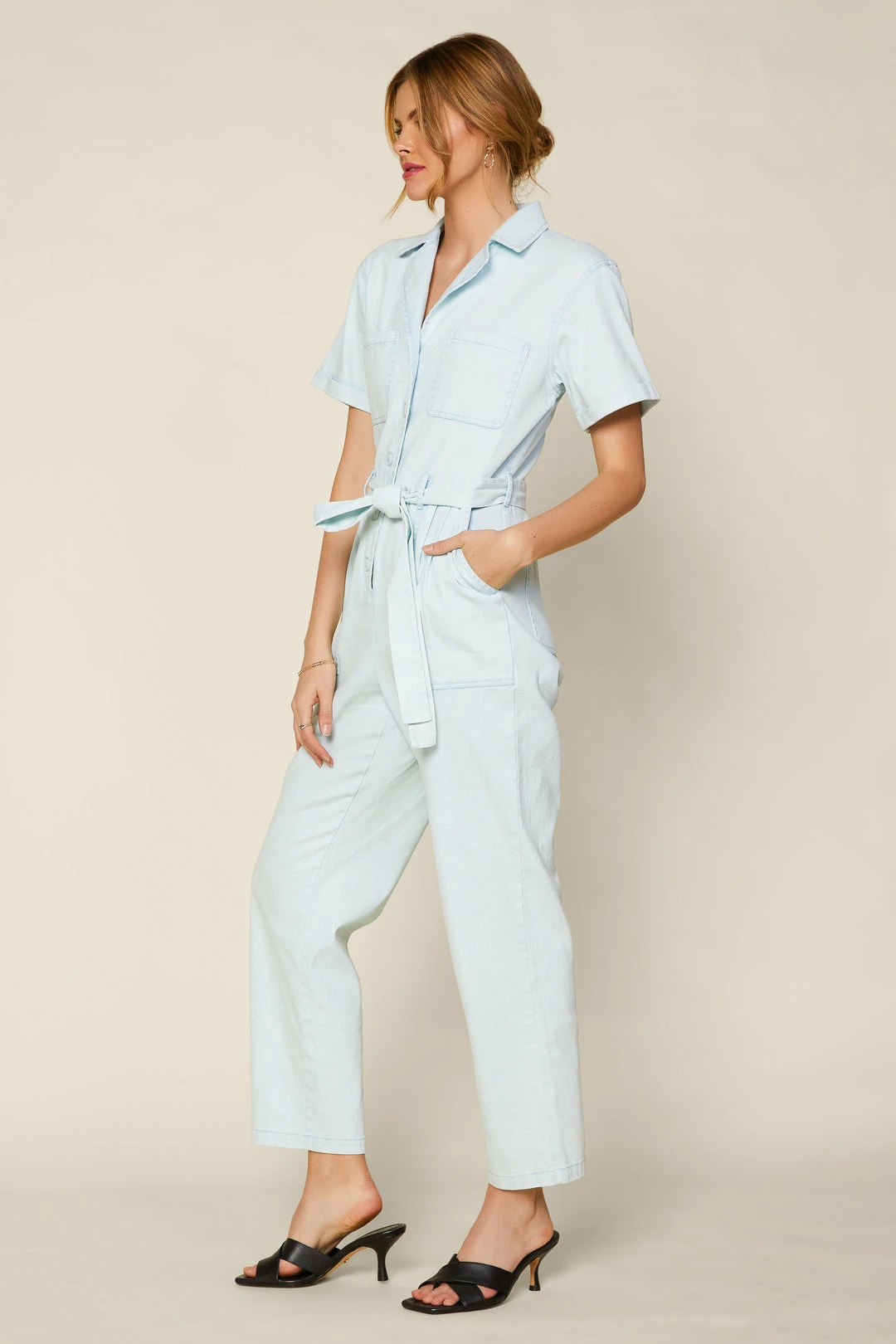 SKIES ARE BLUE Kendall Utility Jumpsuit Jumpsuits 6 SKIES ARE BLUE Kendall Utility Jumpsuit Jumpsuits