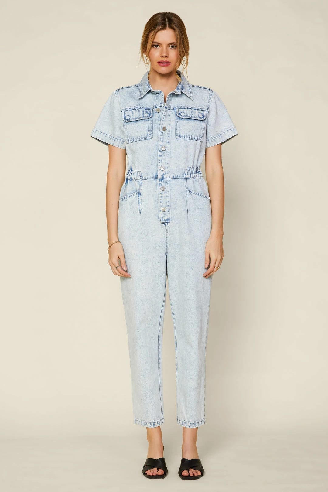 SKIES ARE BLUE Denim Utility Jumpsuit New In Clothing 4 SKIES ARE BLUE Denim Utility Jumpsuit New In Clothing