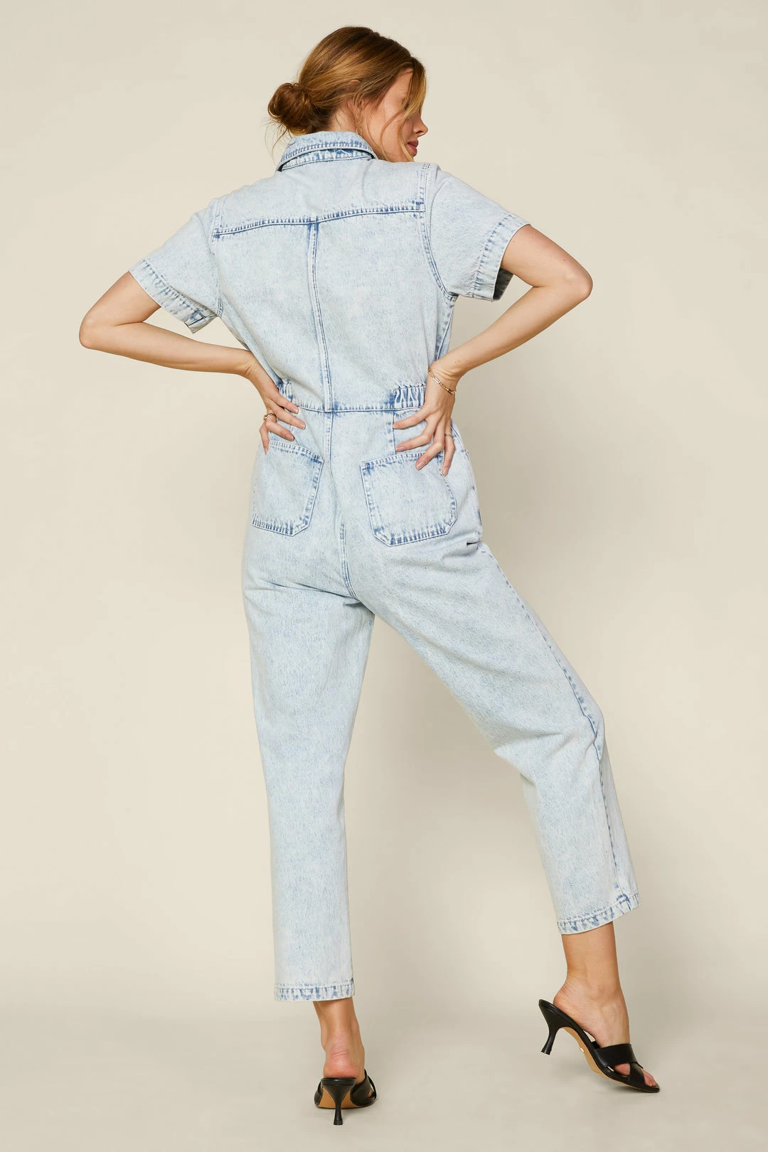 SKIES ARE BLUE Denim Utility Jumpsuit New In Clothing 5 SKIES ARE BLUE Denim Utility Jumpsuit New In Clothing