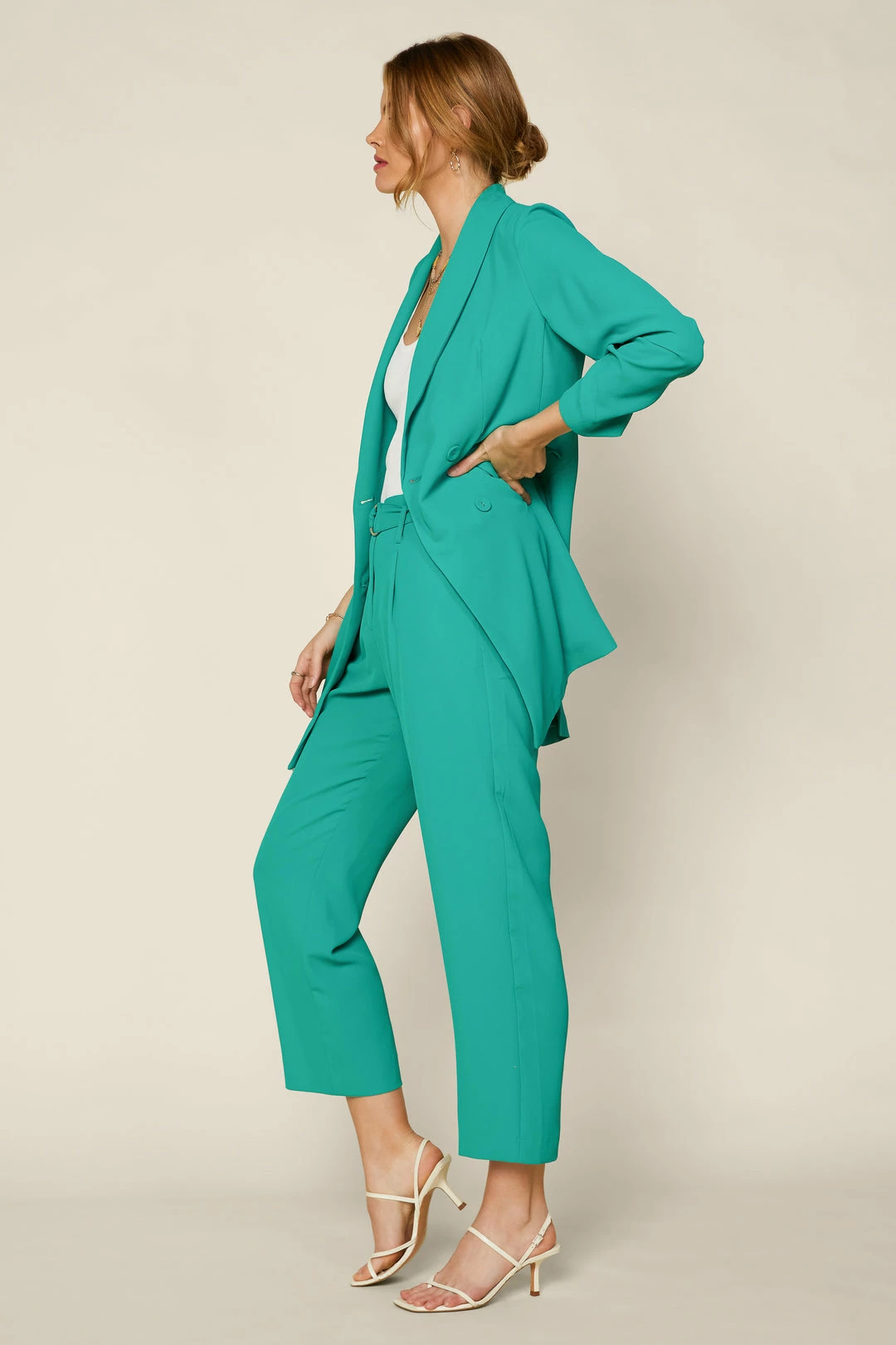 SKIES ARE BLUE Double Breasted Blazer 6 SKIES ARE BLUE Double Breasted Blazer