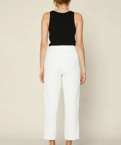 SKIES ARE BLUE New In Clothing Pleated Straight Leg Pants