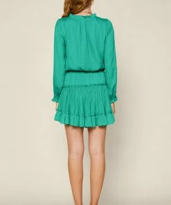 SKIES ARE BLUE Aubrey Ruffled Mini Dress 9 SKIES ARE BLUE Aubrey Ruffled Mini Dress