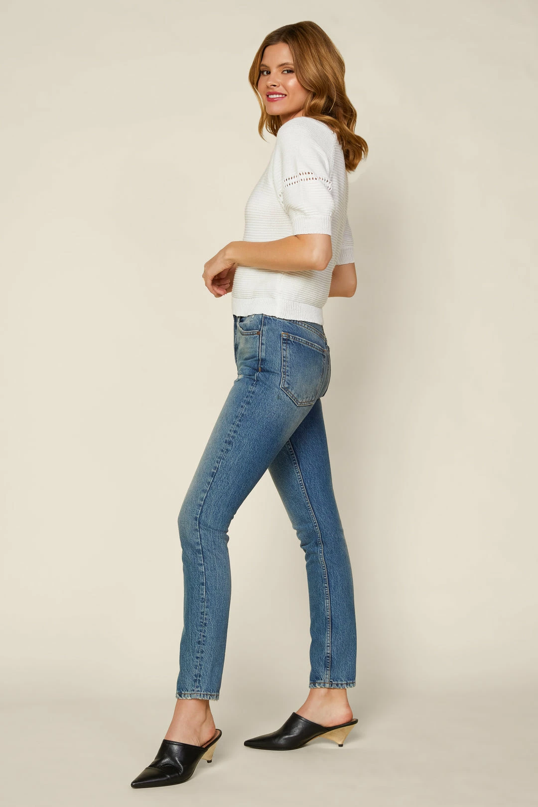 SKIES ARE BLUE New In Clothing Puff Sleeve Sweater 5 SKIES ARE BLUE New In Clothing Puff Sleeve Sweater