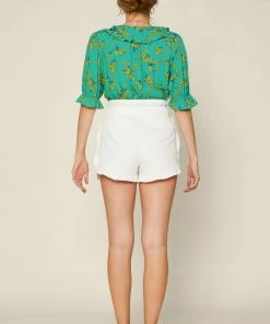 SKIES ARE BLUE Kelly Pleated Shorts 7 SKIES ARE BLUE Kelly Pleated Shorts