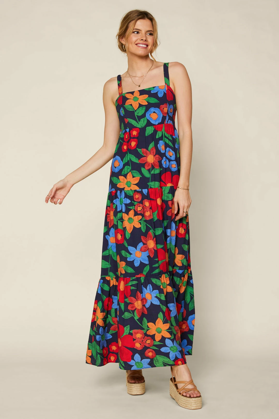SKIES ARE BLUE Isabel Floral Maxi Dress 4 SKIES ARE BLUE Isabel Floral Maxi Dress