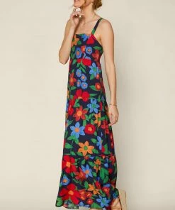 SKIES ARE BLUE Isabel Floral Maxi Dress 8 SKIES ARE BLUE Isabel Floral Maxi Dress