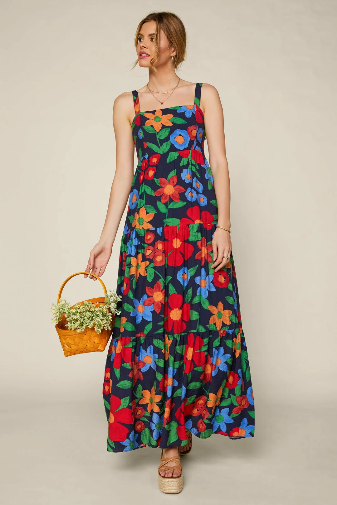 SKIES ARE BLUE Isabel Floral Maxi Dress 3 SKIES ARE BLUE Isabel Floral Maxi Dress