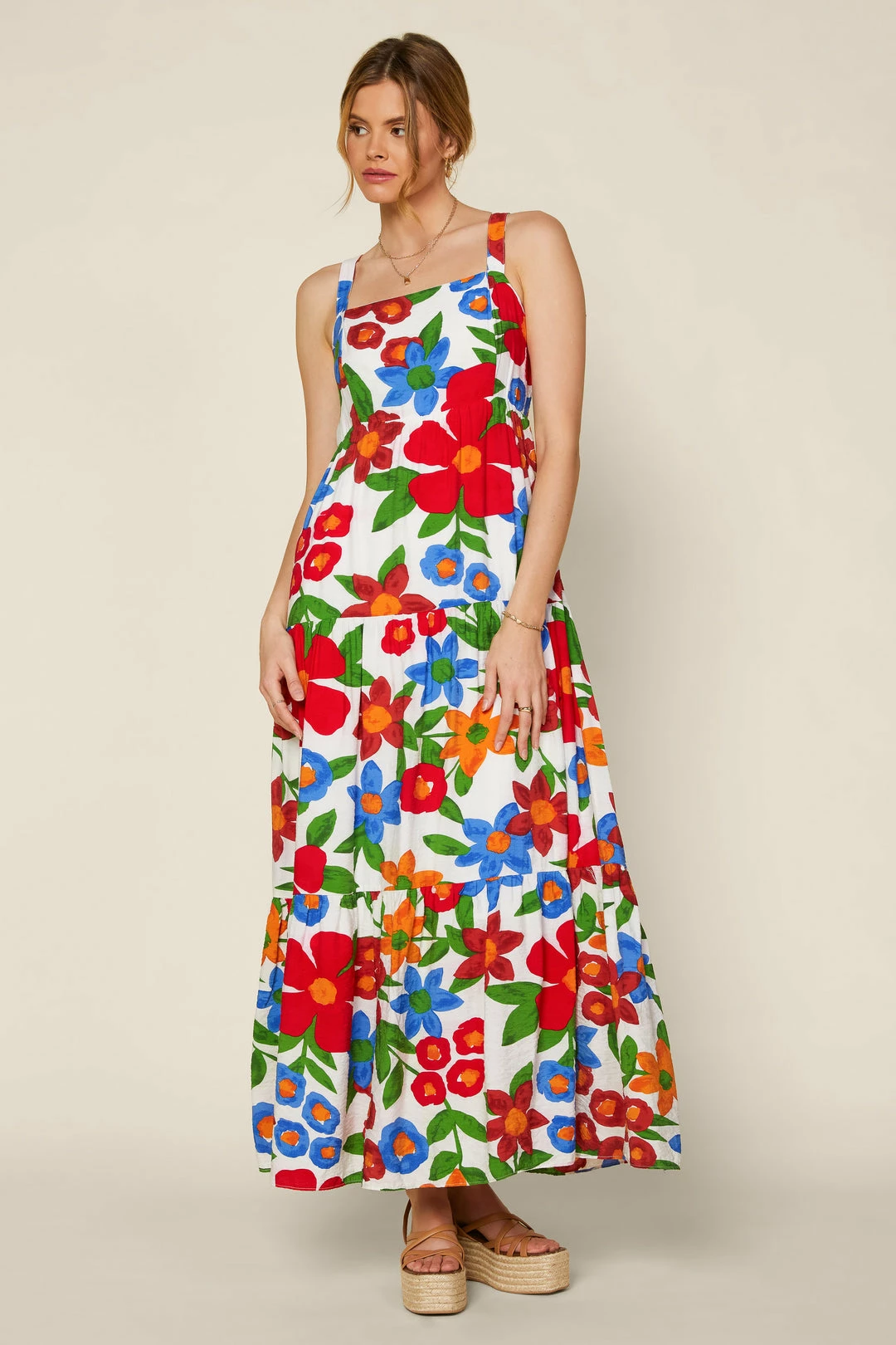 SKIES ARE BLUE Isabel Floral Maxi Dress New In Clothing 3 SKIES ARE BLUE Isabel Floral Maxi Dress New In Clothing