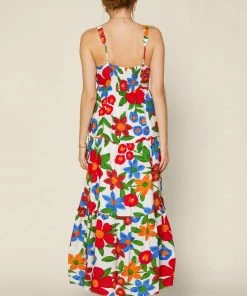 SKIES ARE BLUE Isabel Floral Maxi Dress New In Clothing 9 SKIES ARE BLUE Isabel Floral Maxi Dress New In Clothing