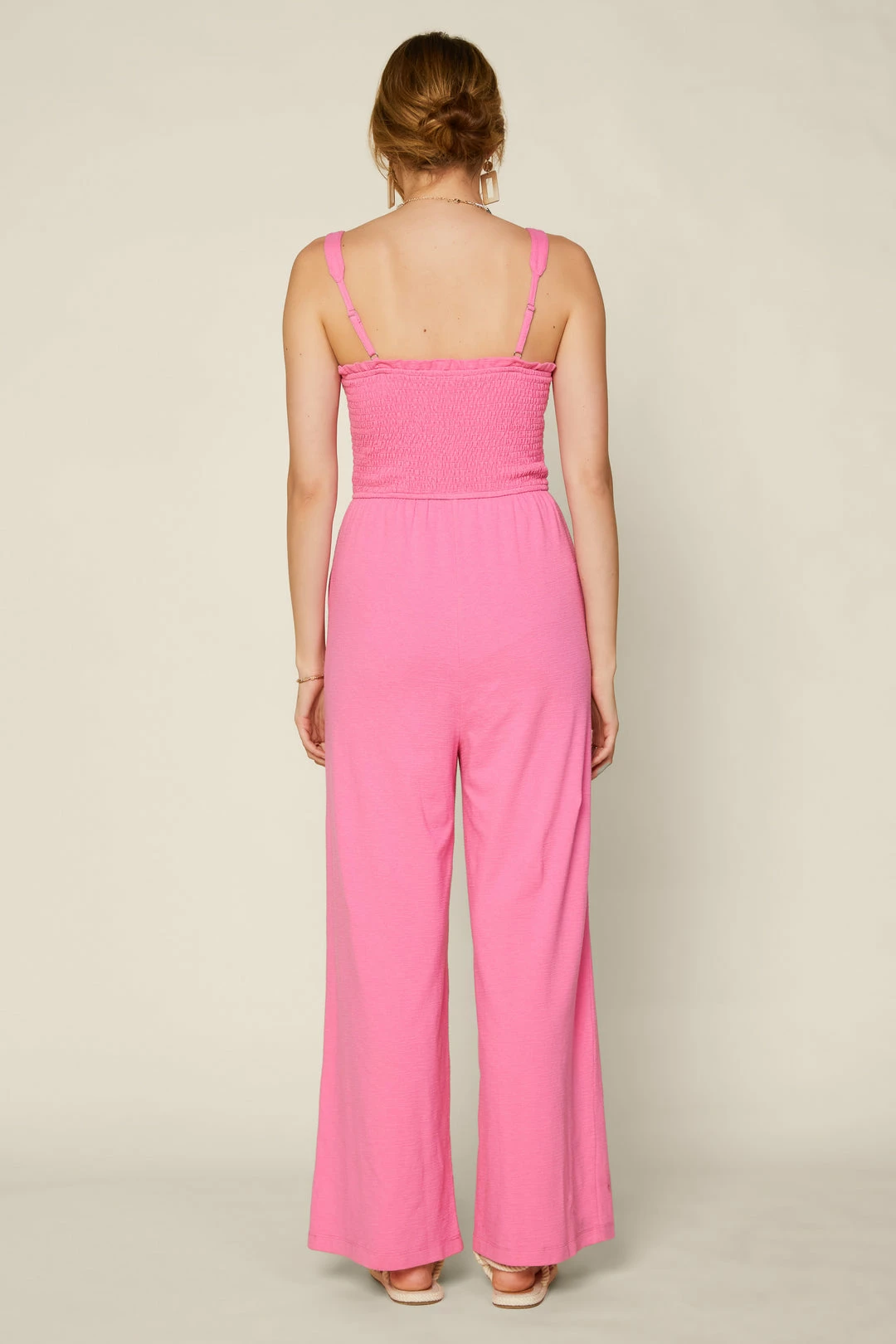 SKIES ARE BLUE New In Clothing Smocked Knit Jumpsuit 7 SKIES ARE BLUE New In Clothing Smocked Knit Jumpsuit