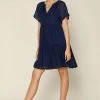 SKIES ARE BLUE New In Clothing Textured Babydoll Dress