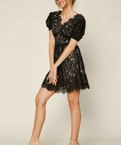 SKIES ARE BLUE Lace Mini Dress New In Clothing