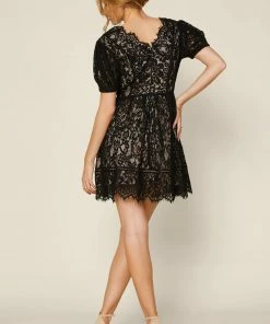 SKIES ARE BLUE Lace Mini Dress New In Clothing