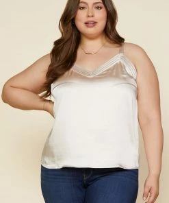 SKIES ARE BLUE Clothing Plus Size - Naomi Strappy Cami